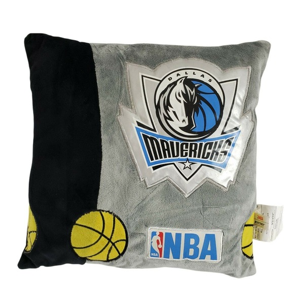 Dallas Mavericks Logo Small Throw Square 14 x 14" Pillow Kids - Picture 6 of 6